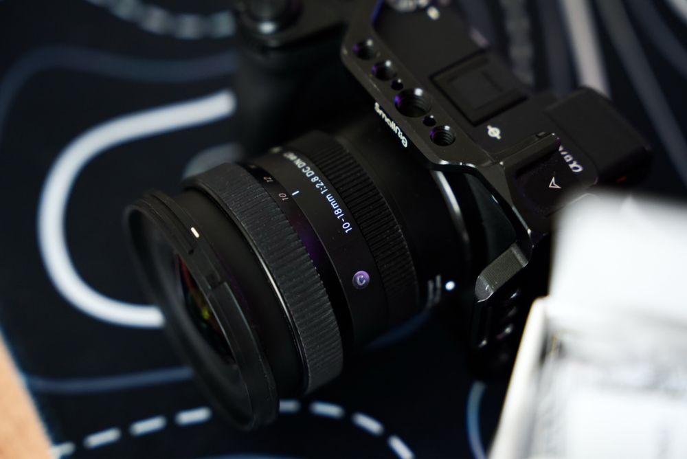SIGMA 10-18MM, F2.8 sony e