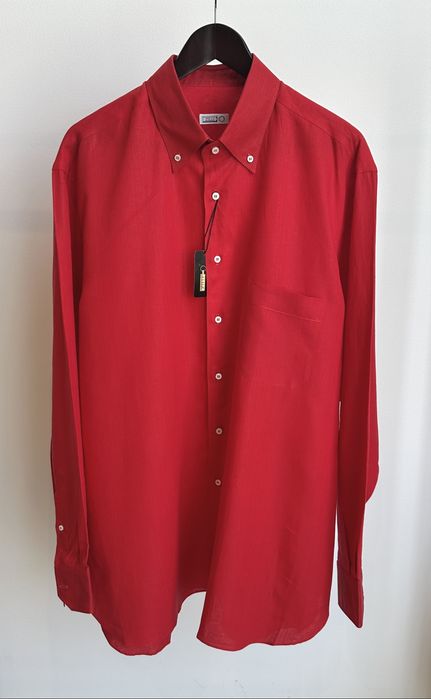 Мужская льняная рубашка ZILLI