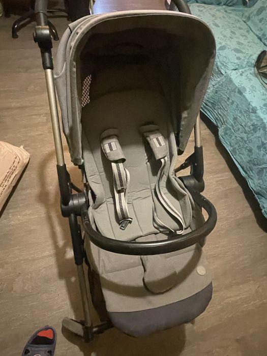 cybex Melio бебешка количка с кош за новородено