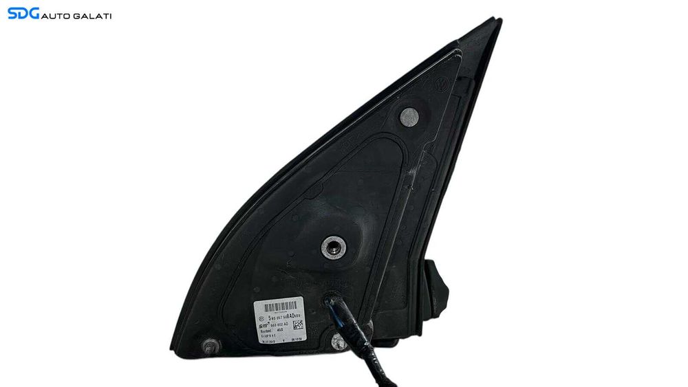Oglinda Electrica Dreapta Volkswagen Golf 6 HatchBack 2008 - 2012 Culoare Argintie Cod 5K0.857.934.B [L5741]