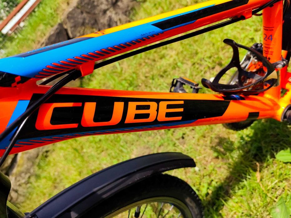 Bicicleta copii MTB Cube Kids Race 240, 21 viteze, 24"/ ALU