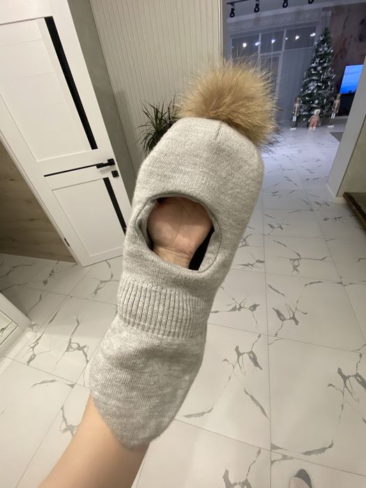 Шапка зимняя утепленная