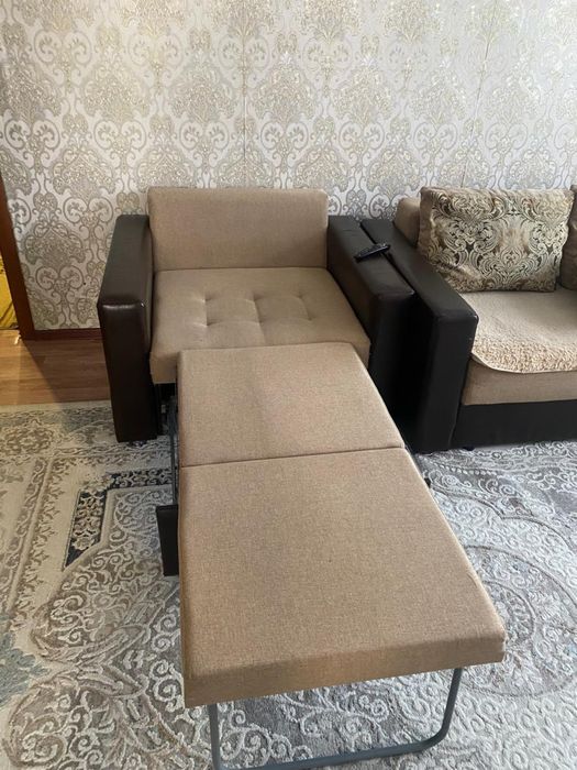 Продам диван с креслом