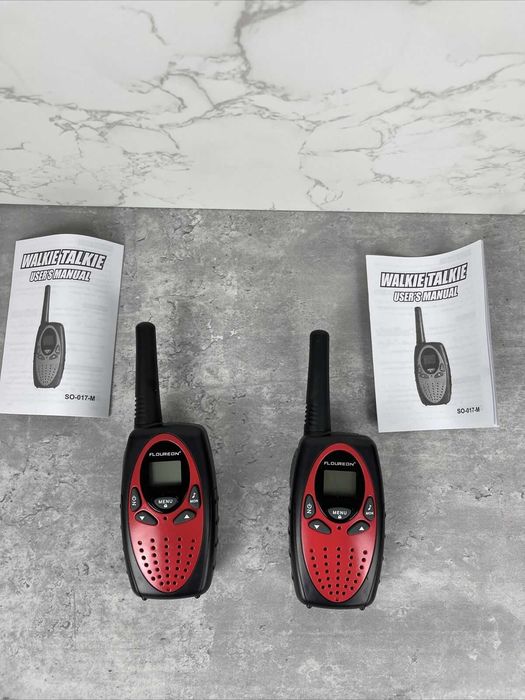 Set 2 statii radio emisie-receptie FLOUREON, raza de actiune 5km