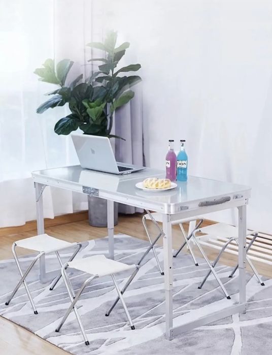 Стол 4 стульев складной чумадан для пикника охоти и рыбалку!