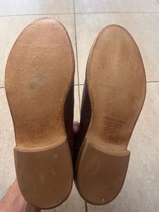 Кожени официални обувки Vero Cuoio размер 41