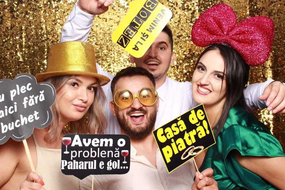 Cabina foto, gheata carbonica, fum greu