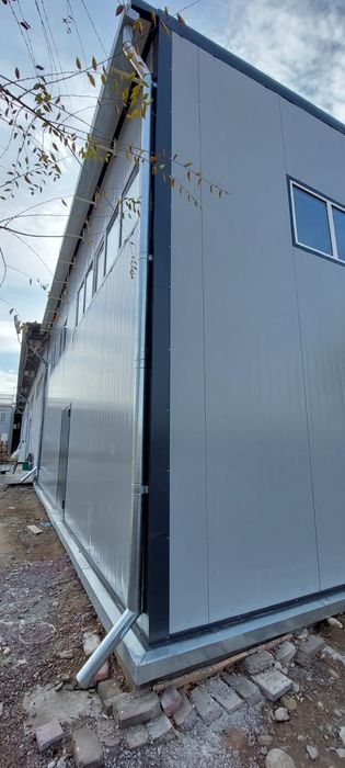 Монтаж сэндвич-панелей