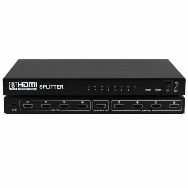 HDMI Splitter 1x8 4K, HDMI Разветвитель / Делитель HDMI 1x8