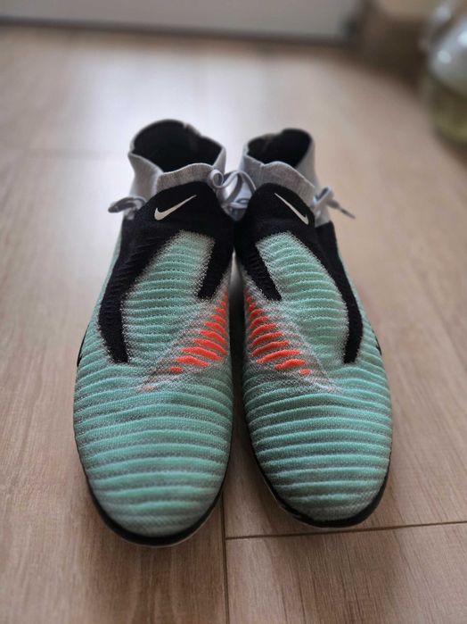 Nike Phantom 6 Elite FG High Chrome Black бутонки