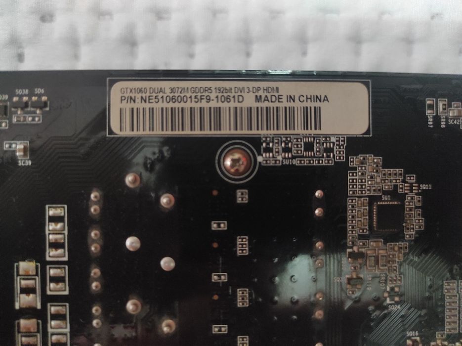 видеокарта Palit GTX1060 3gb