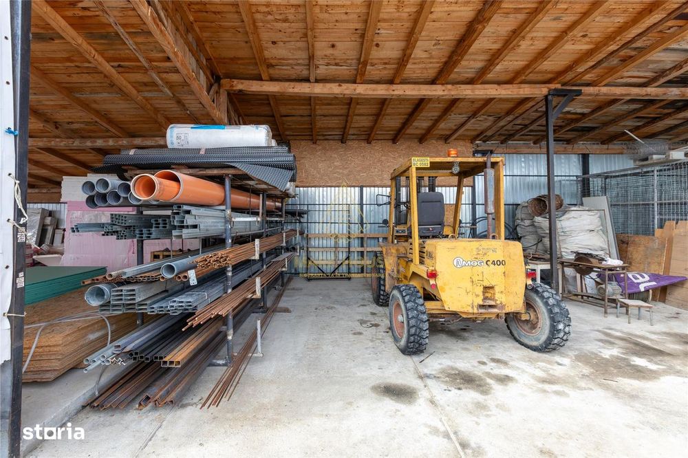 Casa P+M, teren 1500 mp + Afacere de Vanzare, com. Blagesti