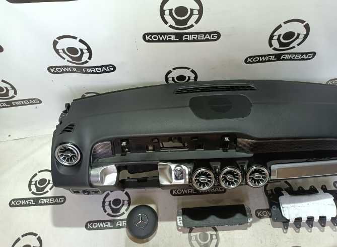 Mercedes Benz GLB kit airbag - plansa de bord - set centuri siguranta