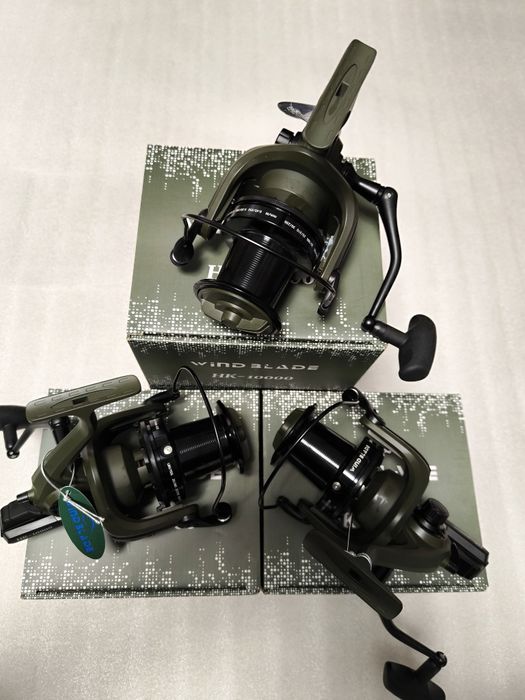 SET 3 Mulinete Wind Blade HK 10000 11+1 Rulmenti.