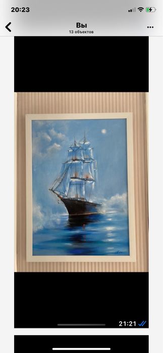 Картины  маслом новые