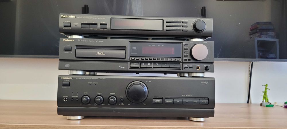 Linie audio Technics Hi-Fi | SU-V300 | ST-GT350 | SL-PG520A - Perfect functionala