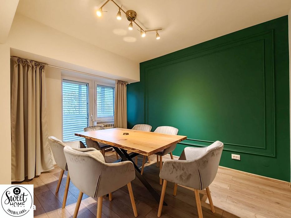 Apartament 4 cam Unirii | 5 min Metrou | Ideal birou | Mobilier inclus