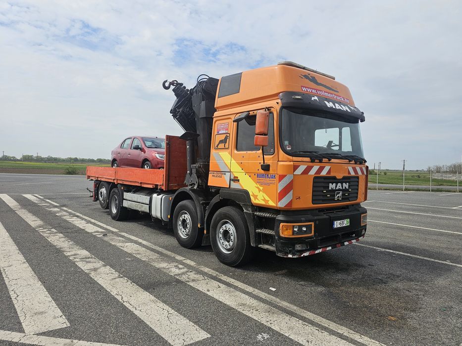 Man 8x2 cu macara
