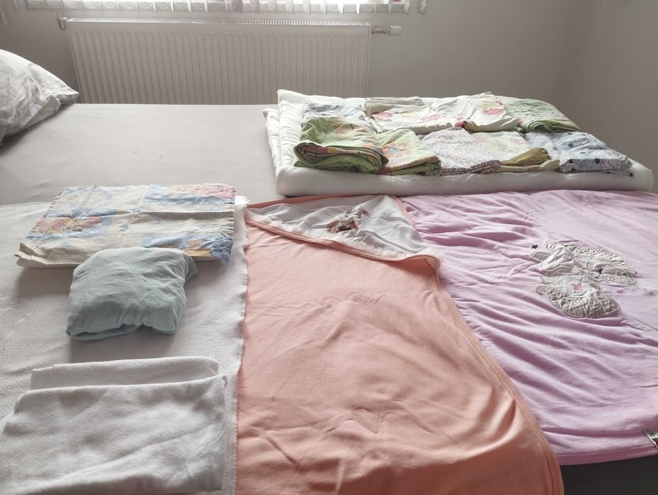 Олекотена завивка, пелени и чаршафи