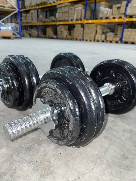 Set gantere 30 kg fier Gyronetics