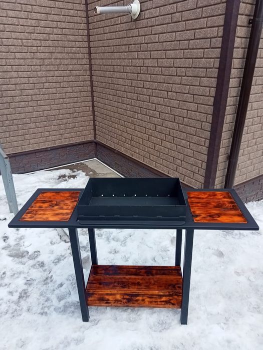 Мангал в стиле лофт