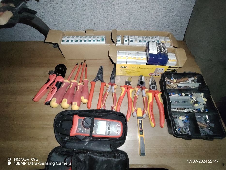 Услуги электрика круглосуточно 24/7