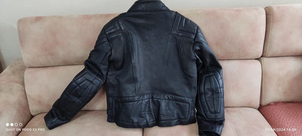 Кожено мото яке дамско