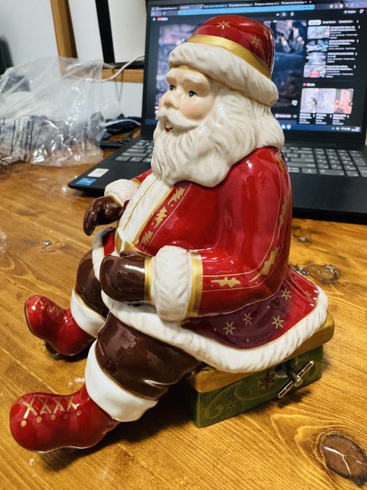 Villeroy & Boch: немецкий фарфор рождественские сани с музыкой