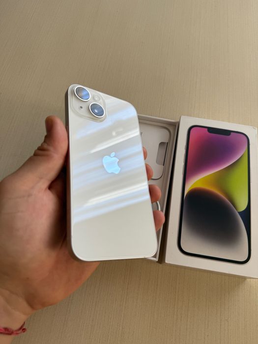 iPhone 14 128gb White - като нов