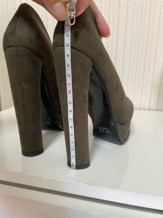 Туфли, натуральная замша