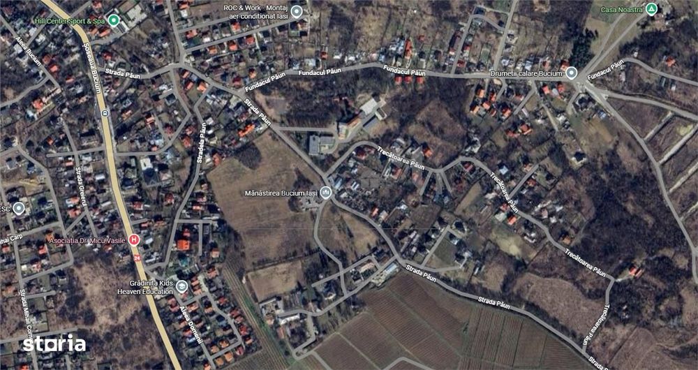 Teren intravilan Bucium 750mp - Trecatoarea Paun