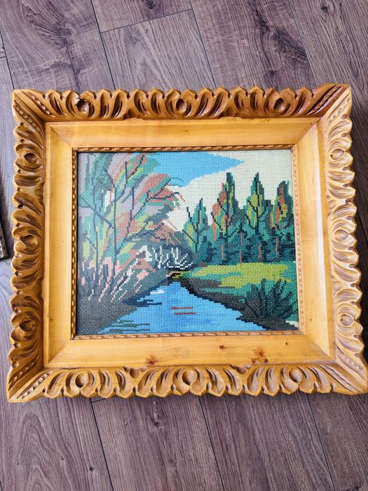 Rama de lemn tablou / goblen diverse modele