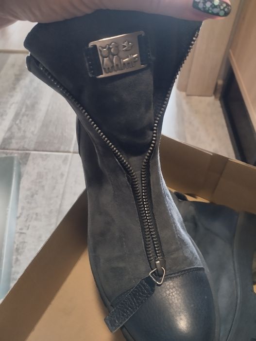 Боти естествена кожа Navvi