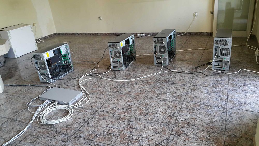 HP xw8600 работни станции, Xeon