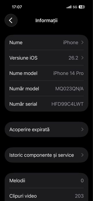Iphone 14 Pro stare impecabila 10/10