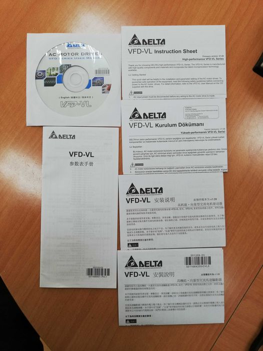 Честотно управление DELTA VFD150VL43A - 15.0 kW