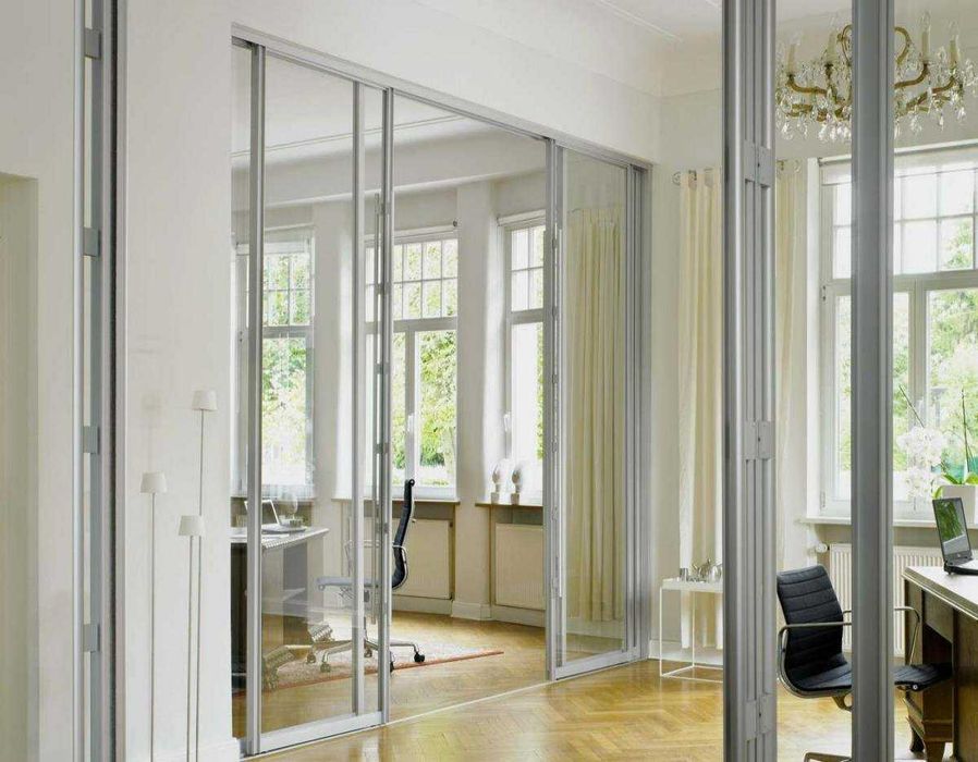 Ремонт, регулировка стеклянных дверей и окон.Замена резины, механизмов