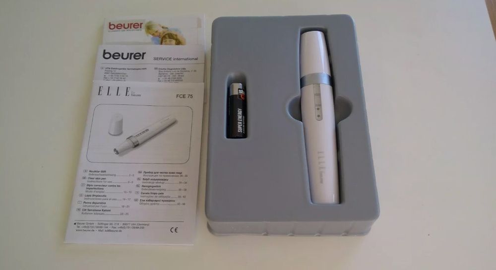 Beurer FCE 75 Pureo Skin Clea​r -Почистване на лицето.Успешен при Акне