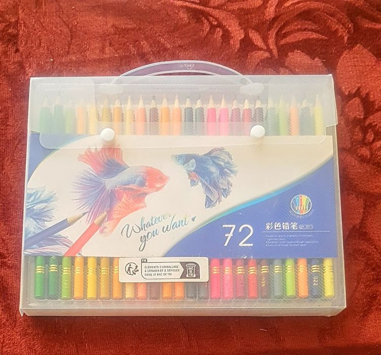 72бр. Цветни моливи