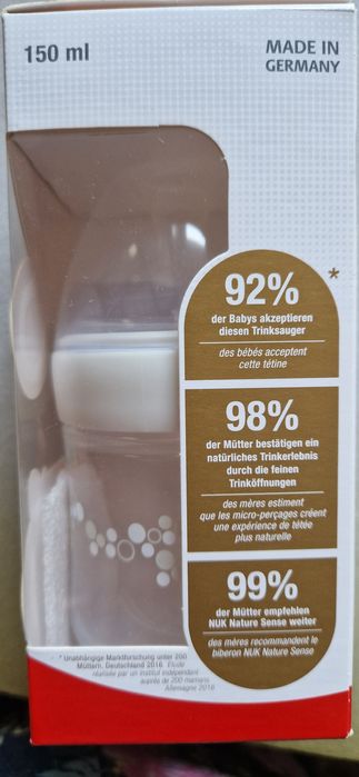 Biberon Nuk Nature Sense
