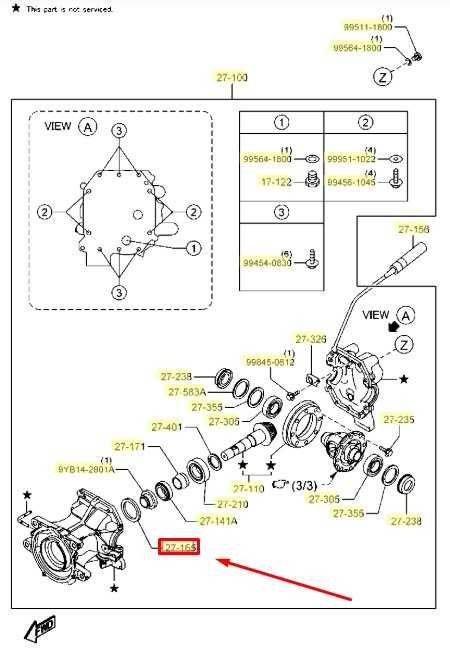 Simering Diferential KA0127165/ KA01-27-165 / MK054A1 Mazda