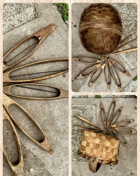 Вретена / вретено и кошница плетена