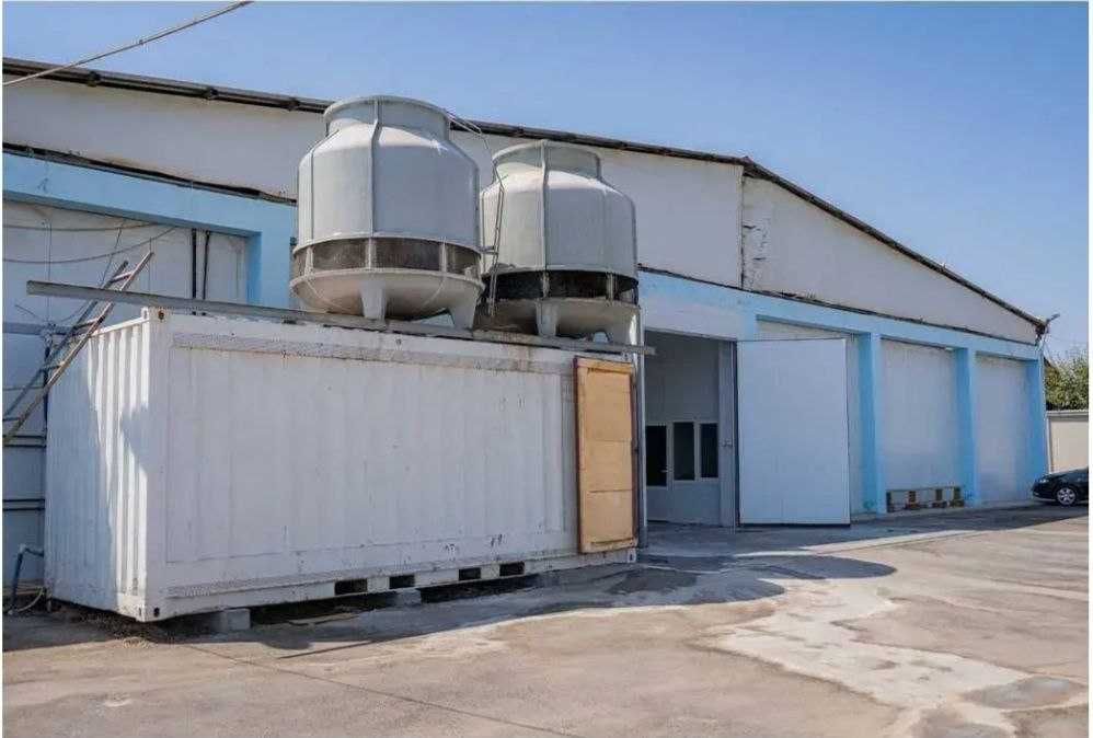 База-холодильник в Назарбеке 50-сот строения 18000 м² на 2000 тонн кур