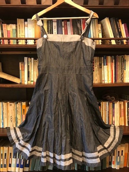 Rochie Karen Millen Denim Dark Blue