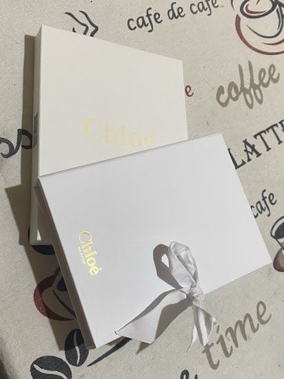 Set Notebook Chloé Parfums - Ediție Limitată (Gold Edges)