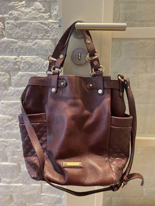 Кожена чанта musette