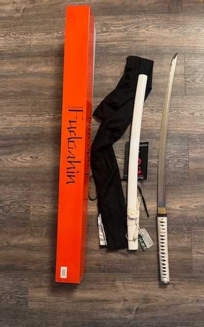 Sabie Katana Practical Hikari - lama otel carbon, pentru Tameshigiri
