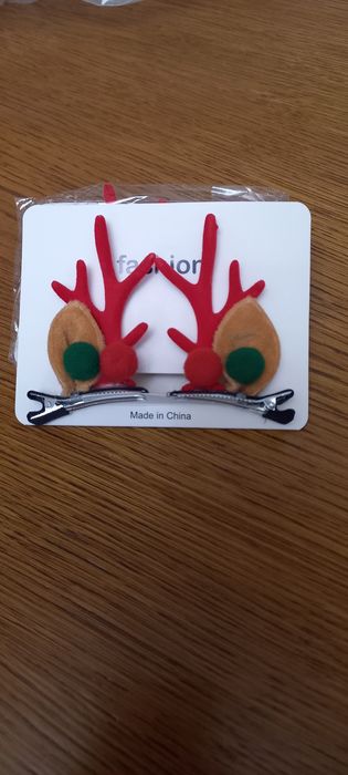 Заколки с рогами и ушками оленя