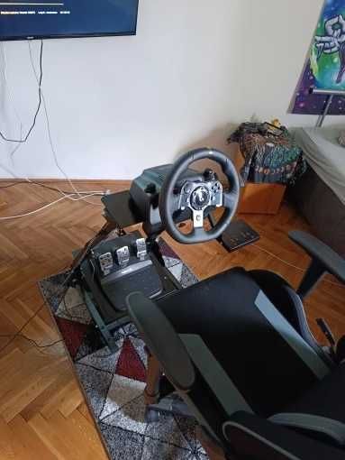 Стойка за волан,кормило за Logitech, Trustmaster и SCR Racing