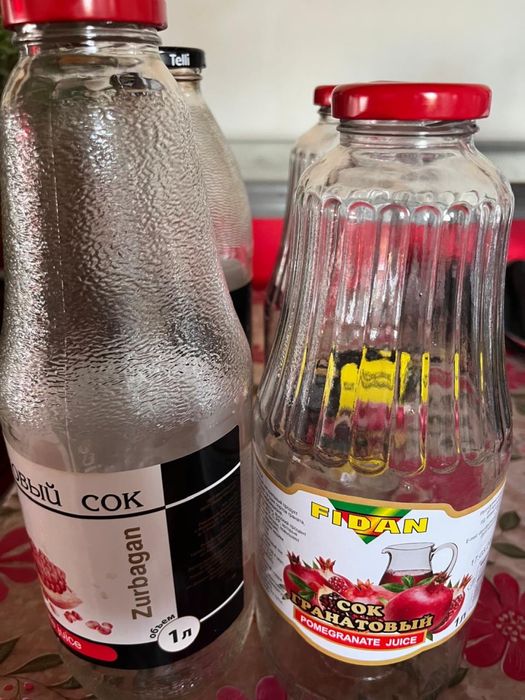 Продам банки из под сока(бутылки)